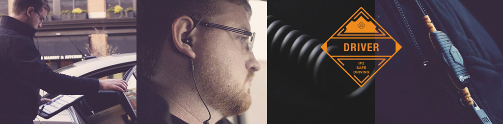 هدفون تاف تستد مدل Driver Headphones-Safe Driving Mono