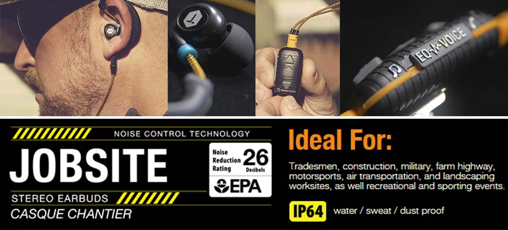 هدفون مخصوص محیط کاری سنگین ToughTested-Jobsite-Headphones