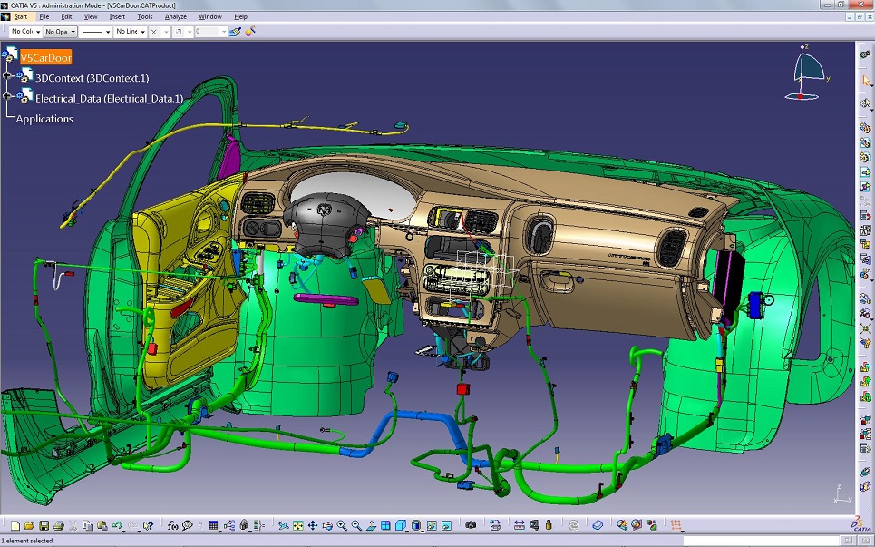 نرم افزار کتیا CATIA