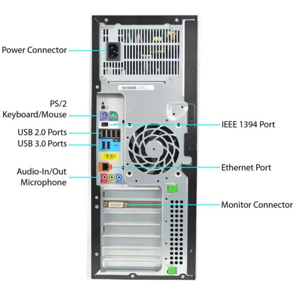 کیس اچ‌پی ورک‌استیشن HP Z420 Workstation - Image 5