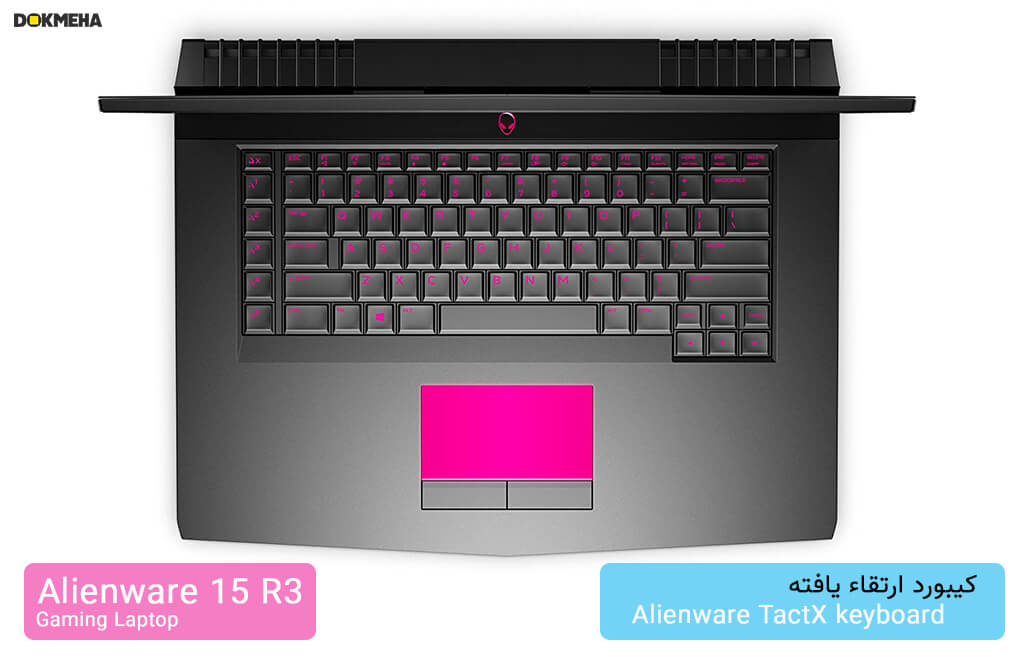 لپ تاپ گیمینگ الین ویر Alienware 15 R3 Gaming laptop
