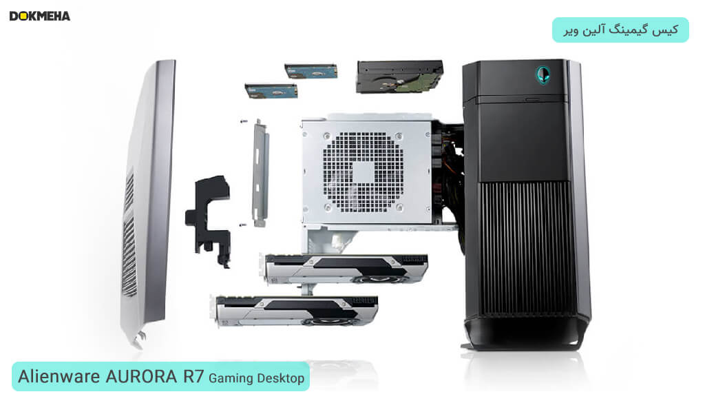 اجزای کیس گیمینگ آلین ویر Alienware AURORA R7