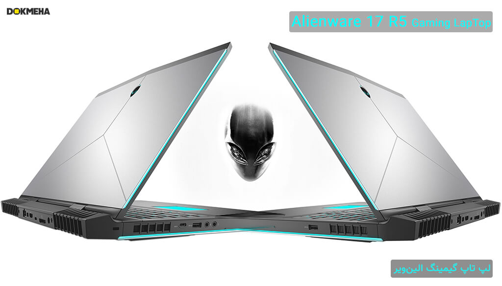 لپ تاپ گیمینگ الین ویر Alienware 17 R5 Gaming نماهای جانبی و پورتها