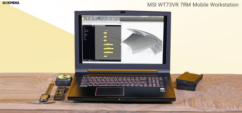 لپ ‌تاپ ورک ‌استیشن MSI WT73VR-7RM