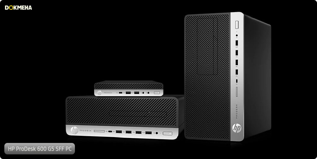 خانواده کیس های اچ پی پرو دسک HP ProDesk 600 G5 Microtower-SFF-Micro PC نمای جلویی