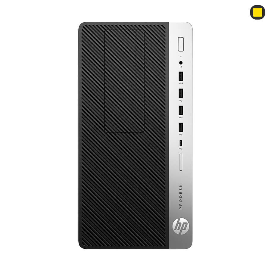 کیس اچ پی پرو دسک HP ProDesk 600 G5 Microtower PC نمای روبرو