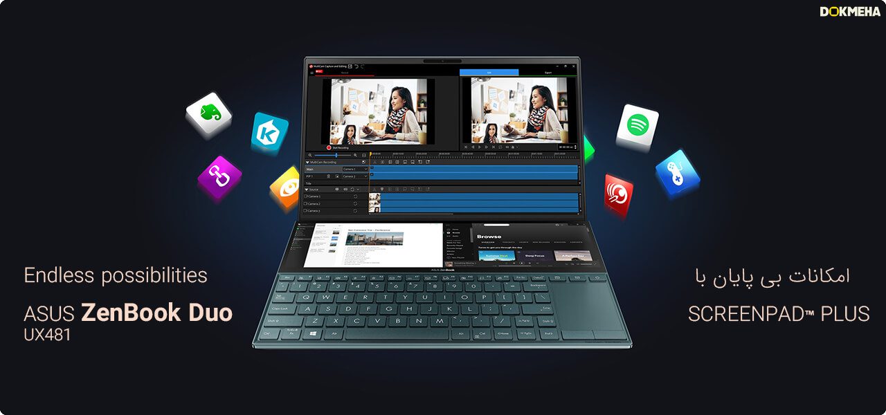 ASUS ZenBook Duo UX481