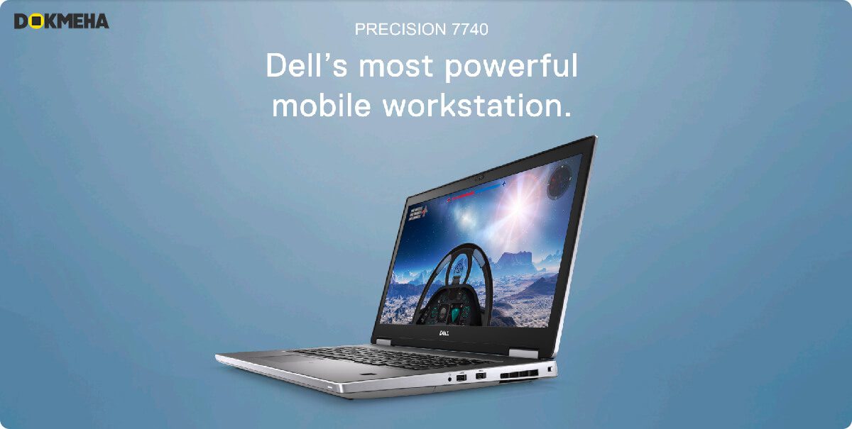 لپ تاپ ورک استیشن دل پرسیشن Dell Precision 17 7740 Mobile Workstation - DELLs Most Powerful