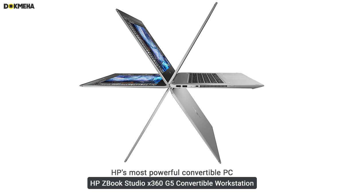 لپ ‌تاپ ورک ‌استیشن اچ پی زدبوک HP ZBook Studio x360 G5 Convertible انواع حالت