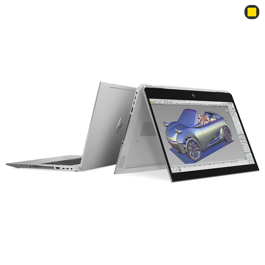 لپ ‌تاپ ورک ‌استیشن اچ پی زدبوک HP ZBook Studio x360 G5 Convertible نماهای مختلف خیمه ای و لپ تاپی