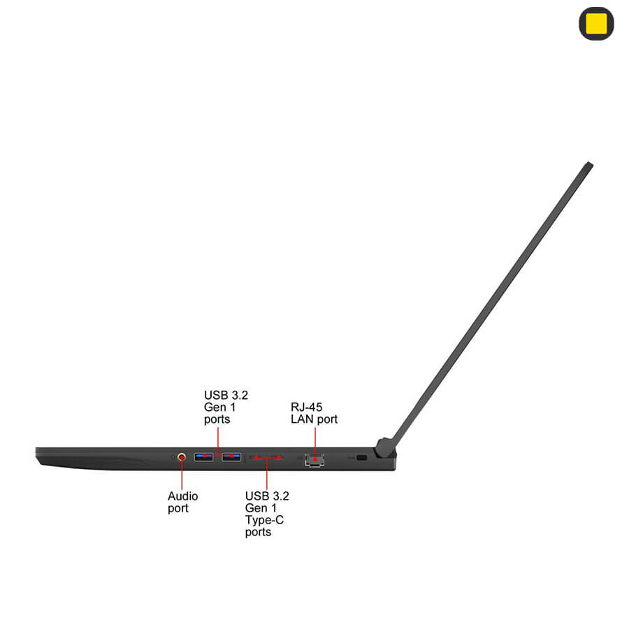 لپ تاپ گیمینگ MSI GF65 Thin 10UE-092