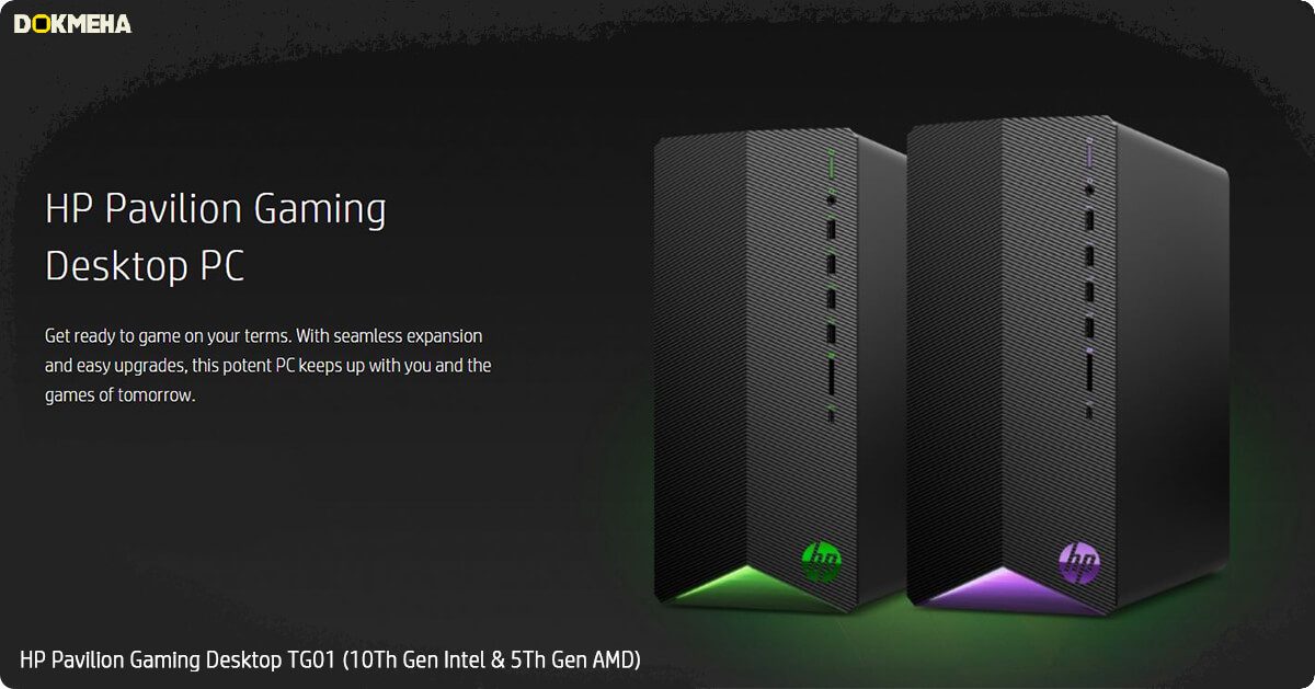 کیس گیمینگ اچ پی پاویلیون HP Pavilion TG01 Gaming