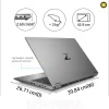 لپ ‌تاپ اچ پی زدبوک 17 اینچی HP ZBook Fury 17 G7