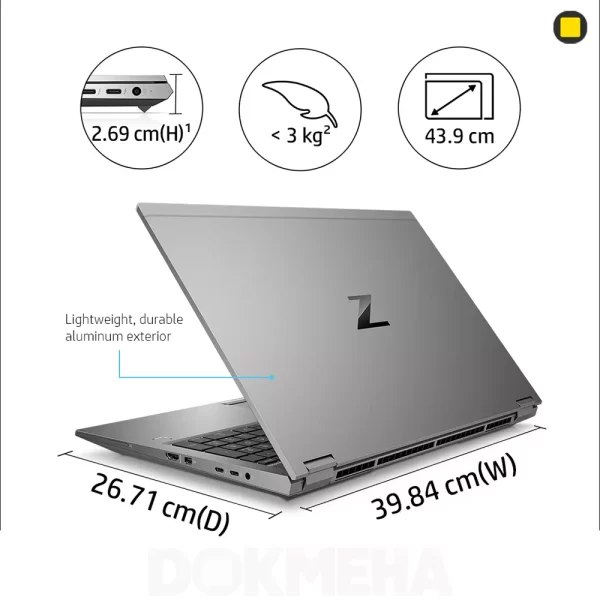 لپ ‌تاپ اچ پی زدبوک 17 اینچی HP ZBook Fury 17 G7