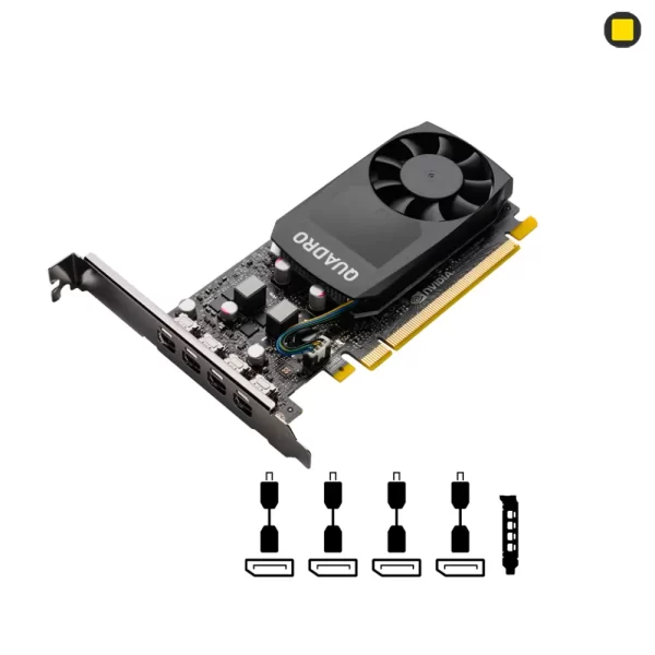 کارت گرافیگ انویدیا کوادرو NVIDIA Quadro P620 2GB GDDR5 - Image 5
