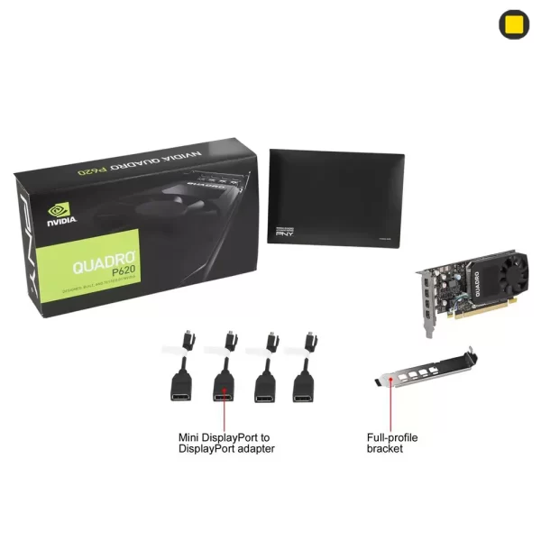کارت گرافیگ انویدیا کوادرو NVIDIA Quadro P620 2GB GDDR5 - Image 14