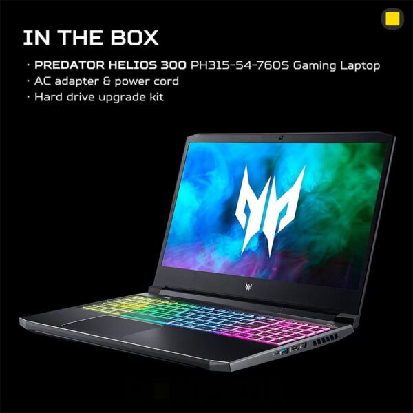 لپ‌ تاپ گیمینگ ایسر Acer Predator Helios 300 PH315-54-760S - Image 8