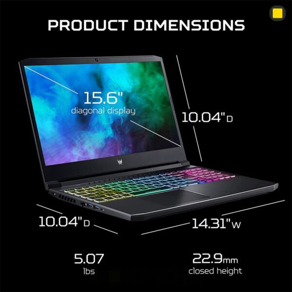 لپ‌ تاپ گیمینگ ایسر Acer Predator Helios 300 PH315-54-760S - Image 9