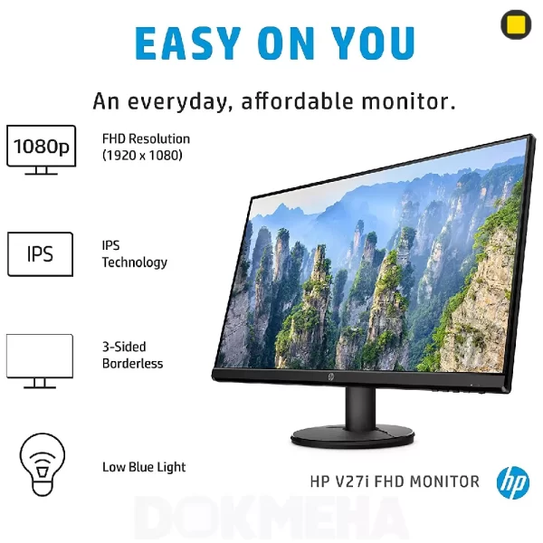 مانیتور اچ پی HP V27i FHD IPS Monitor اندازه 27 اینچی - Image 9