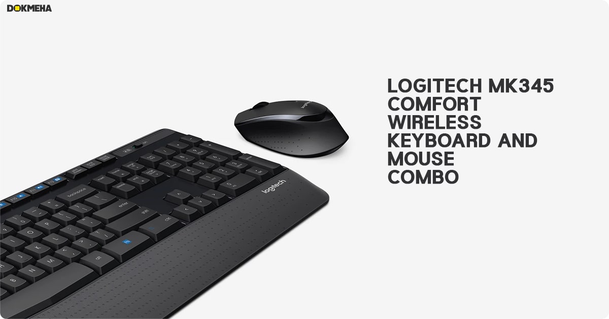 کیبورد و موس بی سیم لاجیتک مدل Logitech MK345