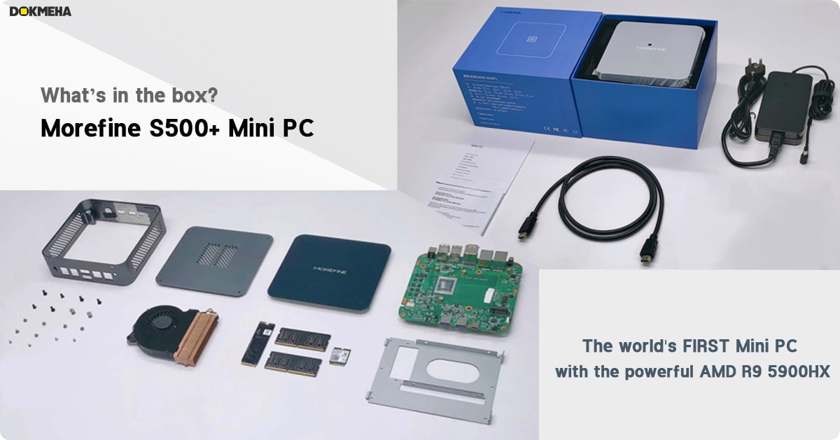 مینی کیس Morefine S500+ Mini PC
