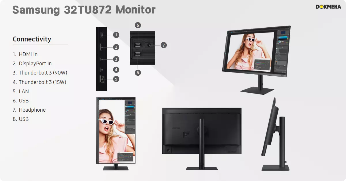 مانیتور سامسونگ Samsung 32TU872 Monitor