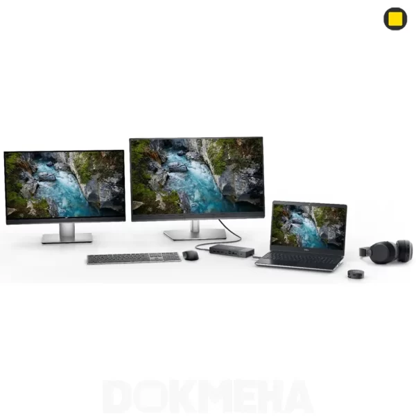 خروجی با چند مانیتور لپ تاپ دل Precision 7560 Workstation
