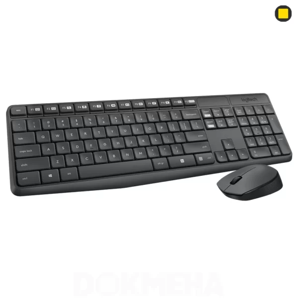 کیبورد و موس بی سیم لاجیتک مدل Logitech MK235