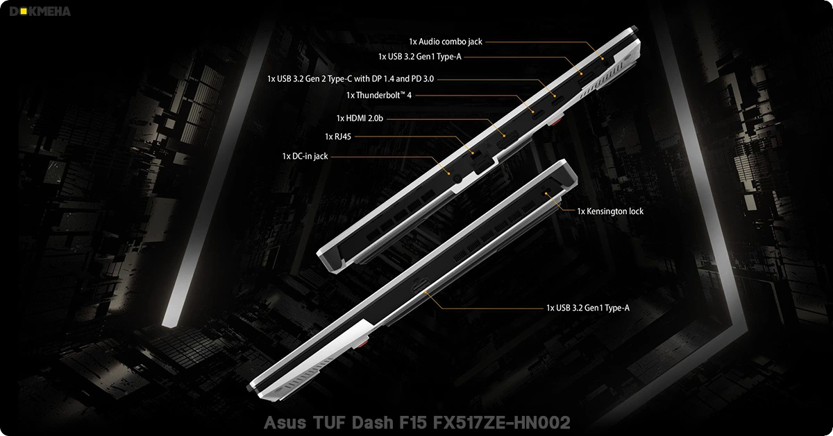 لپ تاپ گیمینگ Asus TUF Dash F15 FX517ZE-HN002