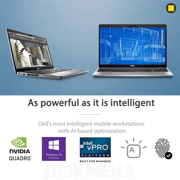 لپ‌تاپ ورک‌استیشن دل پرسیشن 15 اینچی Dell Precision 3550 - Image 12