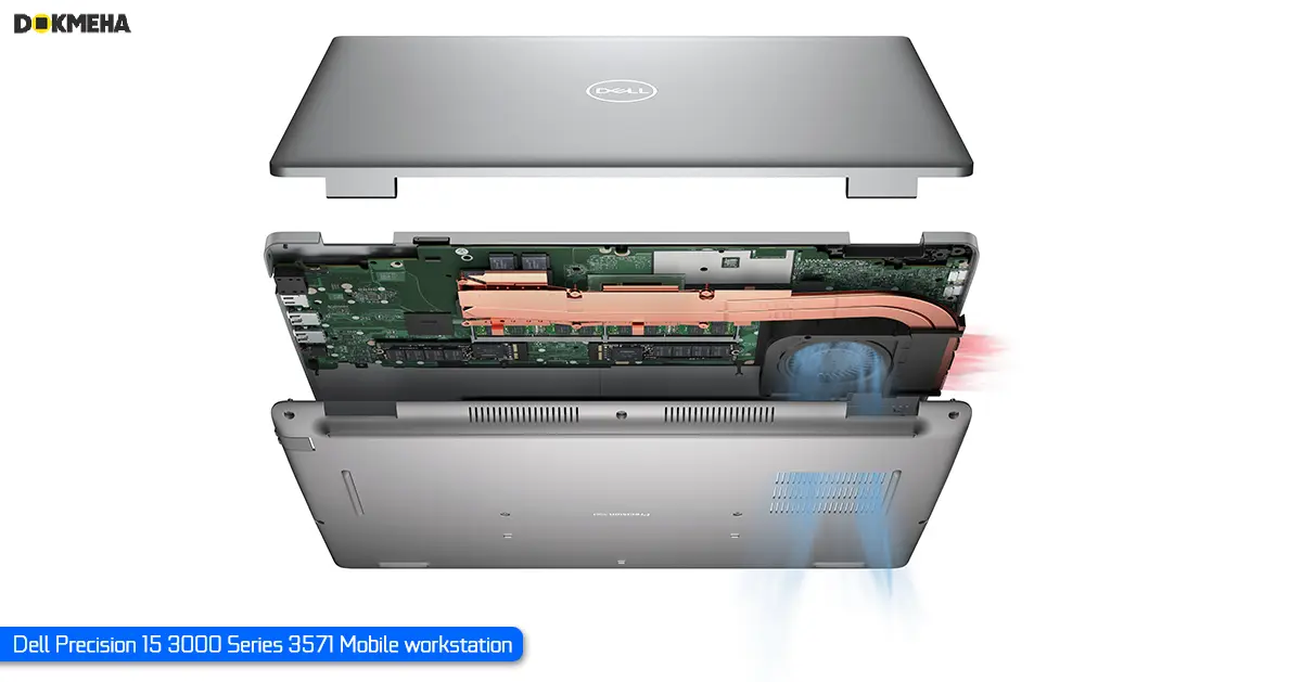 لپ‌تاپ ورک‌استیشن دل پرسیشن 15 اینچی Dell Precision 3571