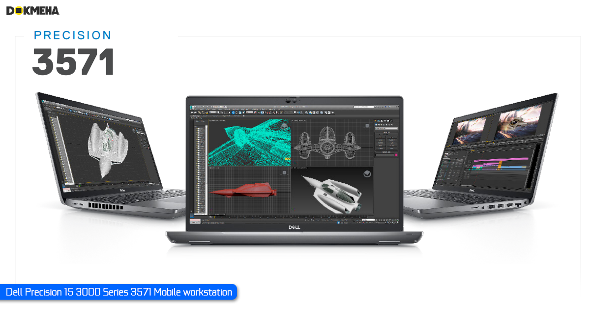 لپ‌تاپ ورک‌استیشن دل پرسیشن 15 اینچی Dell Precision 3571