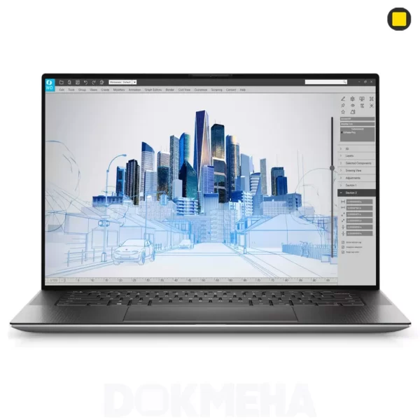 نمای روبروی لپ تاپ دل Dell 5560