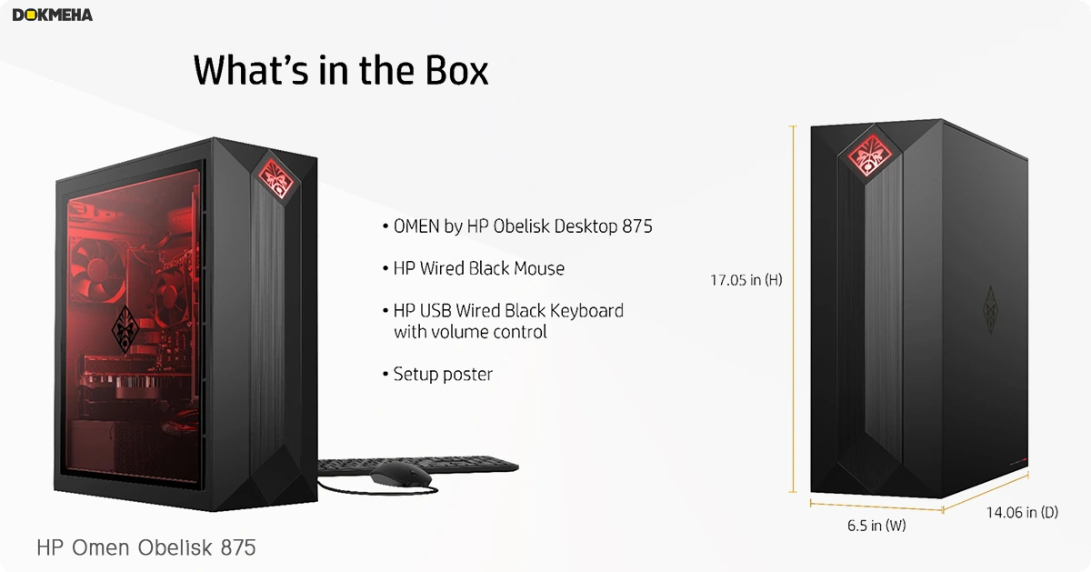 کیس گیمینگ HP Omen Obelisk 875