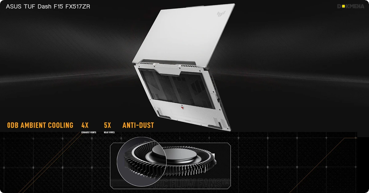 لپ تاپ ASUS TUF Dash F15 FX517ZR