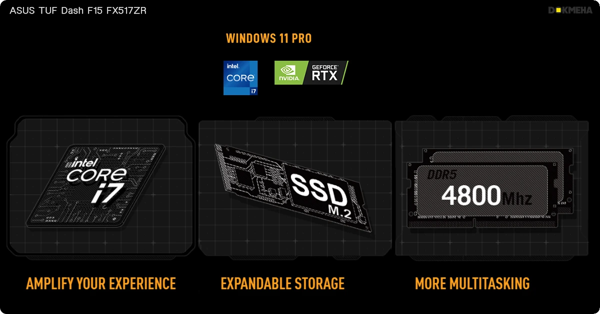 ASUS TUF Dash F15 FX517ZR F15.I73070