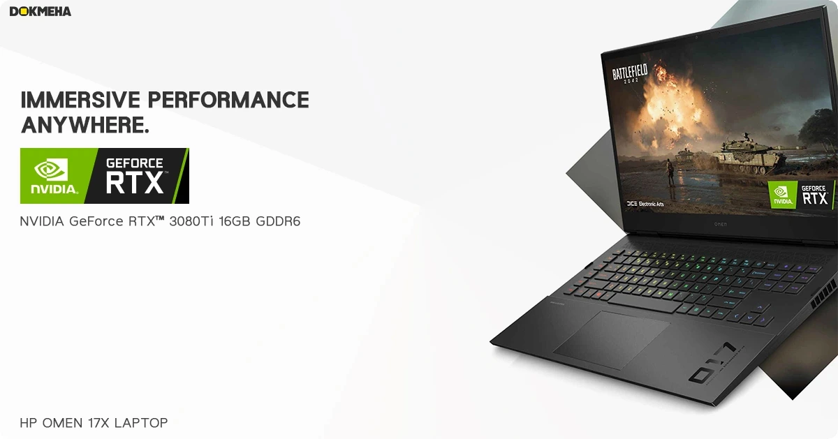 لپ تاپ گیمینگ اچ پی HP OMEN 17x i7-12700H RTX 3080Ti