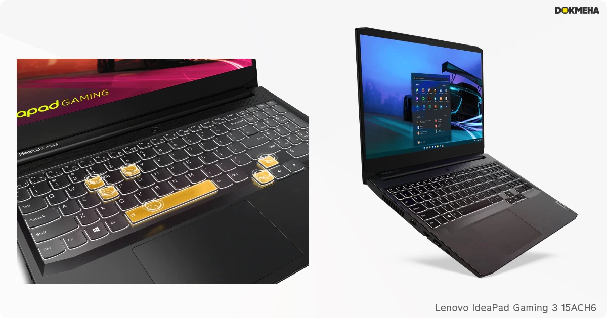 لپ تاپ گیمینگ Lenovo IdeaPad Gaming 3 15ACH6 