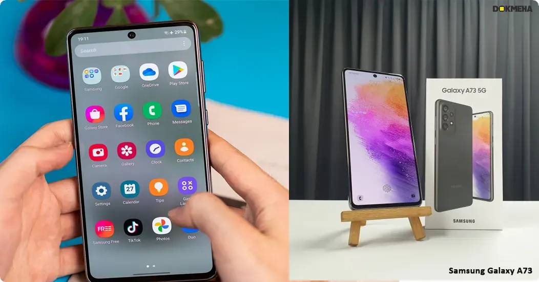 SAMSUNG GALAXY A73-tarkibi-DOKMEHA گوشی موبایل سامسونگ Galaxy A73 5G