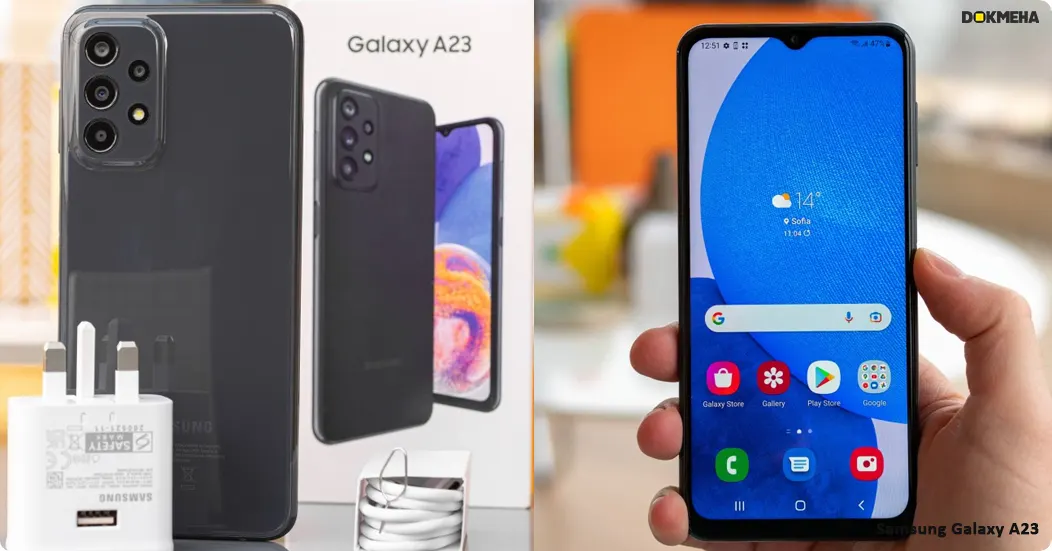 samsung galexy a23 DOKMEHA A1 گوشی موبایل سامسونگ Galaxy A23 4G