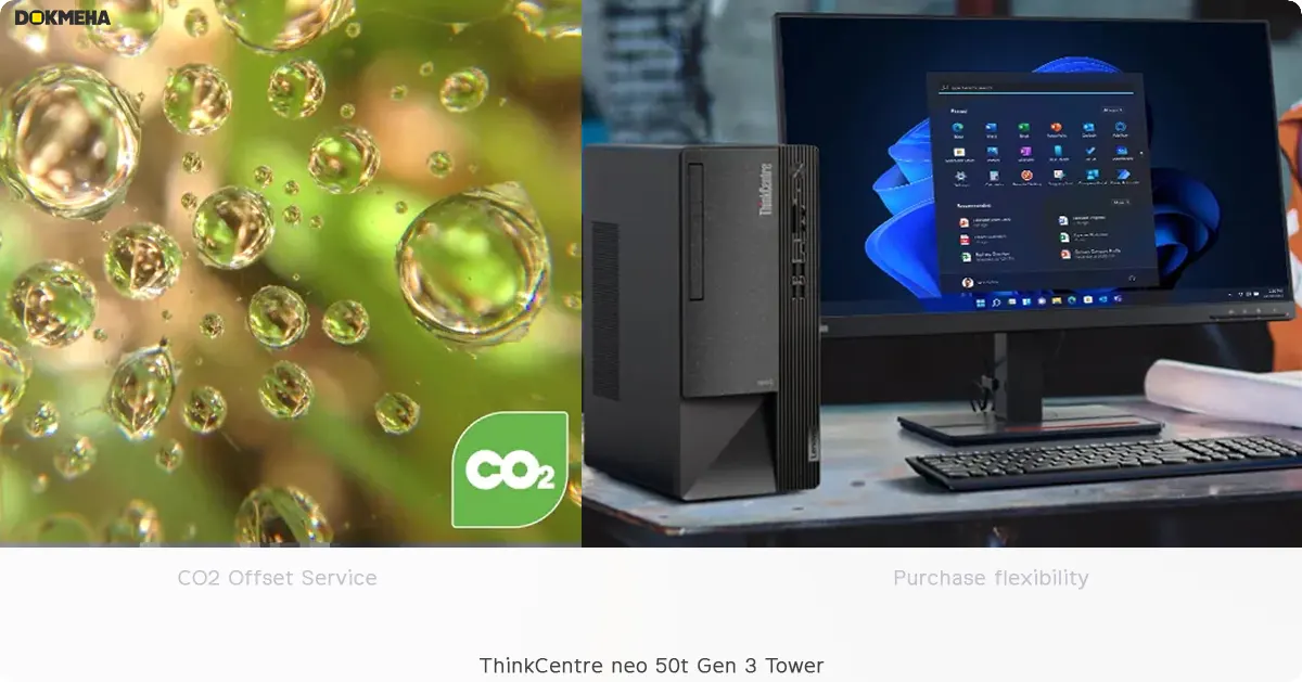 کیس لنوو ThinkCentre neo 50t Gen 3 Tower