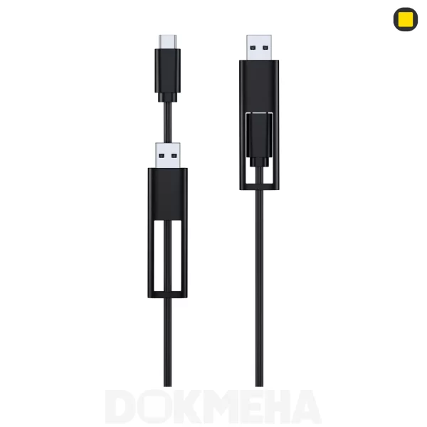داک استیشن جهانی دل Dell D6000 UNIVERSAL USB-C Docking Station - Image 5