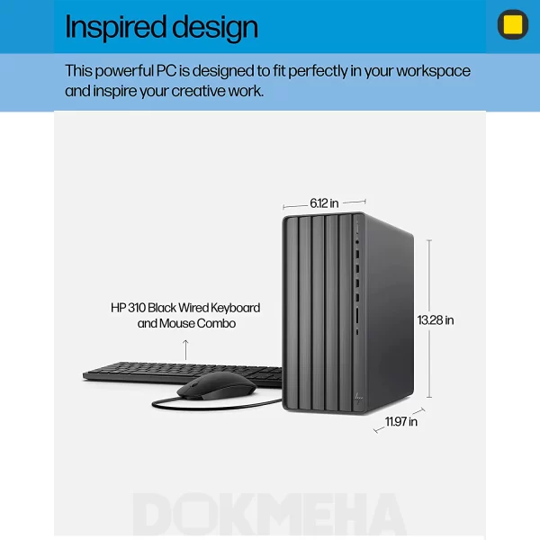 کیس اچ پی انوی HP ENVY TE01 Desktop PC (Intel 12th Gen) - Image 8