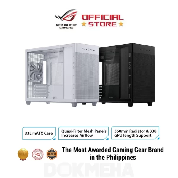 کیس ایسوس پرایم ASUS Prime AP201 MicroATX PC - Image 8