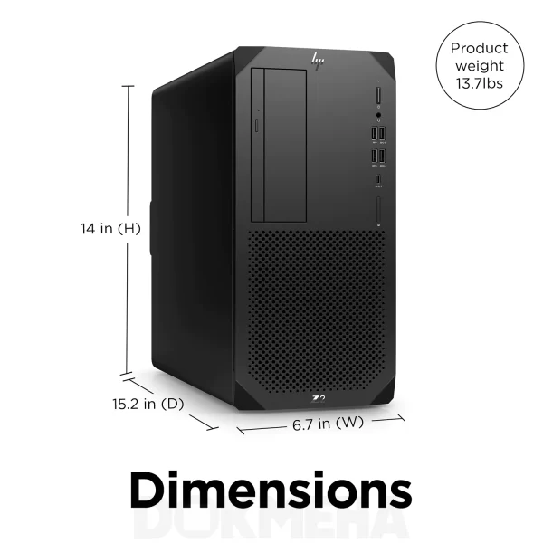 کیس اچ پی HP Z2 G9 Tower Workstation Desktop PC - Image 9