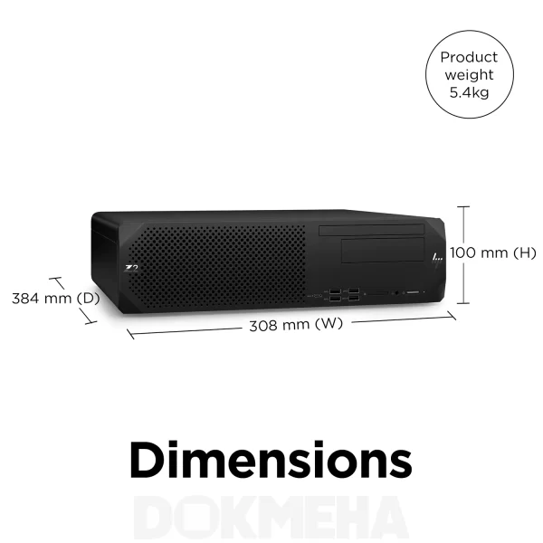کیس اچ پی HP Z2 SFF G9 Workstation Desktop PC - Image 11