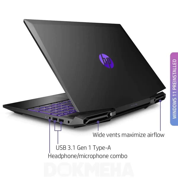 لپ‌تاپ گیمینگ اچ پی HP Pavilion Gaming 15-dk2087ne