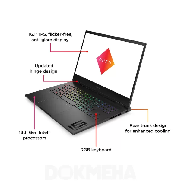 لپ تاپ گیمینگ HP OMEN 16 GAMING LAPTOP 13th Gen