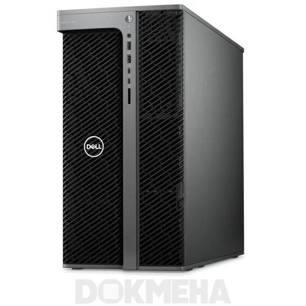 نمای روبرو بغل از راست کیس دل Precision 7960 Tower Workstation