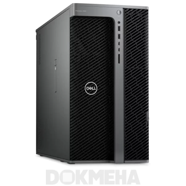 نمای روبرو بغل از چپ کیس دل Precision 7960 Tower Workstation